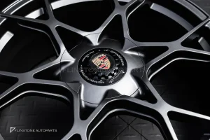 ล้อ Custom forged สำหรับ Porsche 718 Cayman สีเทา ขอบ 20 5-130
