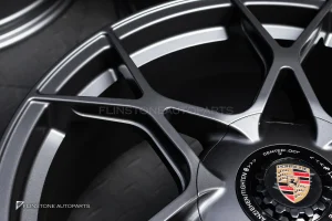 ล้อ Custom forged สำหรับ Porsche 718 Cayman สีเทา ขอบ 20 5-130