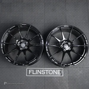 ล้อ Custom forged สำหรับ Tesla ขอบ 20 5-114.3 สีดำเงา