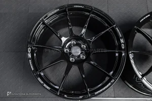 ล้อ Custom forged สำหรับ Tesla ขอบ 20 5-114.3 สีดำเงา