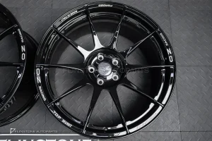 ล้อ Custom forged สำหรับ Tesla ขอบ 20 5-114.3 สีดำเงา
