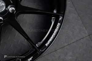 ล้อ Custom forged สำหรับ Tesla ขอบ 20 5-114.3 สีดำเงา