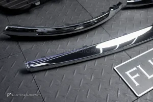 ลิ้นหน้าโครเมี่ยม + ตะแกรง ช่องลมหน้า สำหรับ W447 V-Class Vito ทรง VIP V.2