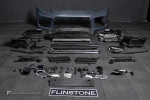 ชุดกันชนหน้า สำหรับ Porsche Panamera 970 เป็น Panamera 976 ทรง Turbo