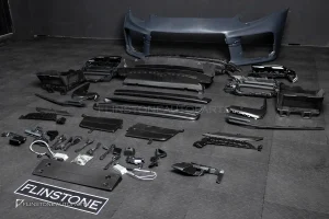 ชุดกันชนหน้า สำหรับ Porsche Panamera 970 เป็น Panamera 976 ทรง Turbo