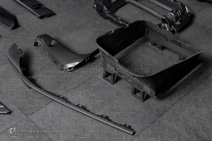 ชุดกันชนหน้า สำหรับ Porsche Panamera 970 เป็น Panamera 976 ทรง Turbo