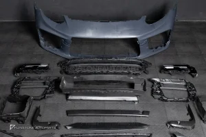 ชุดกันชนหน้า สำหรับ Porsche Panamera 970 เป็น Panamera 976 ทรง Turbo