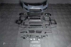 ชุดกันชนหน้า สำหรับ Porsche Panamera 970 เป็น Panamera 976 ทรง Turbo