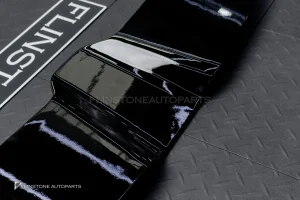 สปอยเลอร์หลังคา สำหรับ Audi A3 ทรง RS3 สีดำเงา