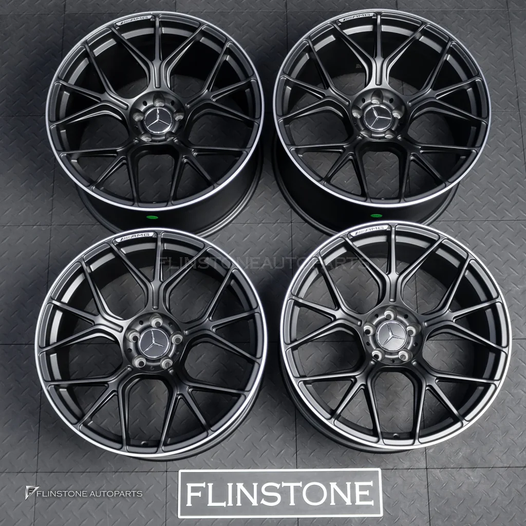 ล้อ Custom forged สำหรับ C236 CLE53 ขอบ 20 5-112 สีดำด้าน