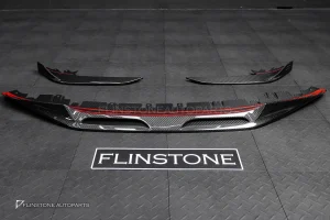 ลิ้นหน้า Carbon fiber สำหรับ BMW I4 G26 ทรง SOOQOO