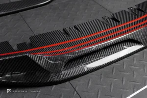 ลิ้นหน้า Carbon fiber สำหรับ BMW I4 G26 ทรง SOOQOO
