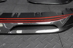 ลิ้นหน้า Carbon fiber สำหรับ BMW I4 G26 ทรง SOOQOO