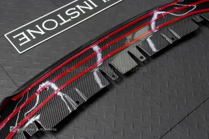 ลิ้นหน้า Carbon fiber สำหรับ BMW I4 G26 ทรง SOOQOO