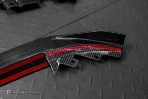 ลิ้นหน้า Carbon fiber สำหรับ BMW I4 G26 ทรง SOOQOO