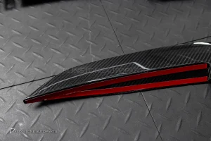 ลิ้นหน้า Carbon fiber สำหรับ BMW I4 G26 ทรง SOOQOO