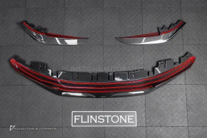 ลิ้นหน้า Carbon fiber สำหรับ BMW I4 G26 ทรง SOOQOO