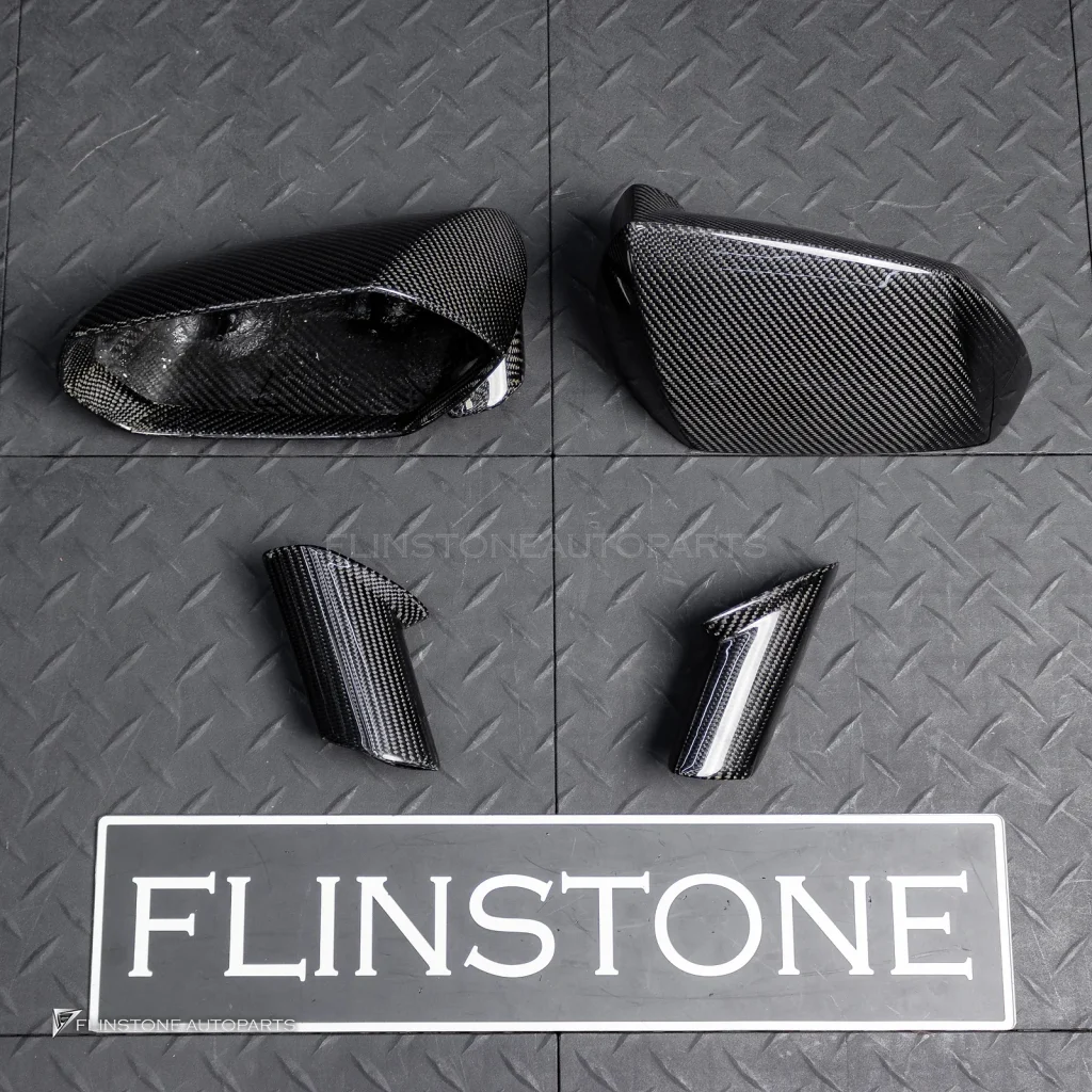 กระจกมองข้าง Carbon fiber Lamborghini Aventador with Lane Assist งาน Dry Carbon