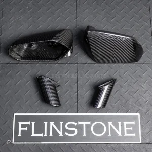 กระจกมองข้าง Carbon fiber Lamborghini Aventador with Lane Assist งาน Dry Carbon