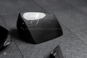 กระจกมองข้าง Carbon fiber Lamborghini Aventador with Lane Assist งาน Dry Carbon