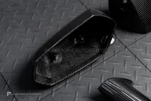 กระจกมองข้าง Carbon fiber Lamborghini Aventador with Lane Assist งาน Dry Carbon