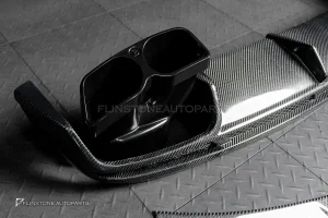 ุดแต่งรอบคัน Carbon fiber สำหรับ C217 S-Class ทรง Brabus สำหรับกันชน S63