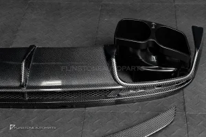ุดแต่งรอบคัน Carbon fiber สำหรับ C217 S-Class ทรง Brabus สำหรับกันชน S63