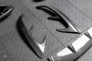 ุดแต่งรอบคัน Carbon fiber สำหรับ C217 S-Class ทรง Brabus สำหรับกันชน S63