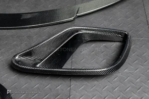 ุดแต่งรอบคัน Carbon fiber สำหรับ C217 S-Class ทรง Brabus สำหรับกันชน S63