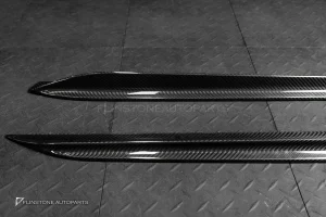 สเกิร์ตข้าง Carbon Fiber BMW G20 series 3 ทรง M Performance งาน USUS Auto Clave