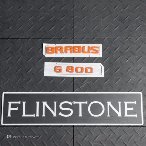 โลโก้ Brabus G800 สีส้ม