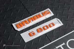 โลโก้ Brabus G800 สีส้ม