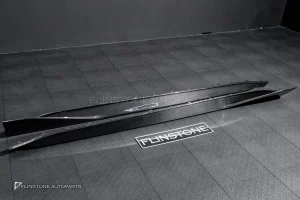 สเกิร์ตข้าง Carbon fiber สำหรับ G82 M4 ทรง M Performance