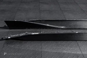 สเกิร์ตข้าง Carbon fiber สำหรับ G82 M4 ทรง M Performance