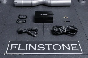 ชุดท่อ USUS TITANIUM EXHAUST สำหรับ Ferrari 812 (สีเงิน) Muffler Exhaust + X-Pipe + Sport Cat