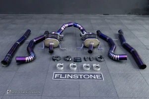ชุดท่อ USUS TITANIUM EXHAUST สำหรับ C217 S-Class S63 ไม่มีปลายท่อ