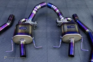 ชุดท่อ USUS TITANIUM EXHAUST สำหรับ C217 S-Class S63 ไม่มีปลายท่อ