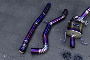 ชุดท่อ USUS TITANIUM EXHAUST สำหรับ C217 S-Class S63 ไม่มีปลายท่อ