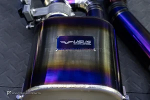 ชุดท่อ USUS TITANIUM EXHAUST สำหรับ C217 S-Class S63 ไม่มีปลายท่อ