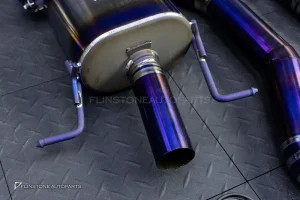 ชุดท่อ USUS TITANIUM EXHAUST สำหรับ C217 S-Class S63 ไม่มีปลายท่อ