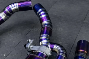 ชุดท่อ USUS TITANIUM EXHAUST สำหรับ C217 S-Class S63 ไม่มีปลายท่อ