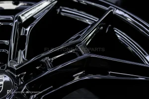 ล้อ Custom forged สำหรับ PORSCHE CAYENNE 9Y0.2 ขอบ 22 5-130 สีดำเงา