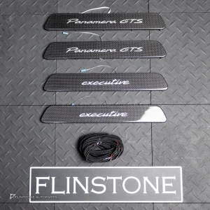 กาบบันได Carbon fiber LED สำหรับ Porsche 976 Panamera