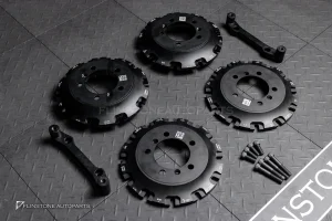 ชุดฮับพร้อมขาเบรคพร้อมชุดน็อต สำหรับ Porsche 992 Carrera