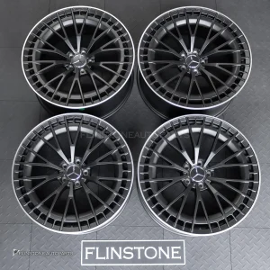 ล้อ Custom forged สำหรับ W253 GLC-Class ทรง CLE53 AMG ขอบ 21 5-112 สีดำด้าน