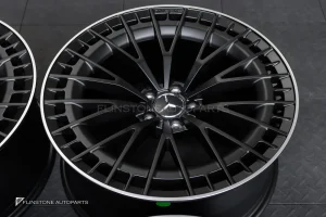ล้อ Custom forged สำหรับ W253 GLC-Class ทรง CLE53 AMG ขอบ 21 5-112 สีดำด้าน