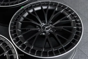 ล้อ Custom forged สำหรับ W253 GLC-Class ทรง CLE53 AMG ขอบ 21 5-112 สีดำด้าน