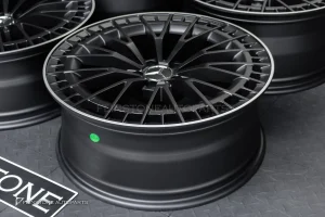 ล้อ Custom forged สำหรับ W253 GLC-Class ทรง CLE53 AMG ขอบ 21 5-112 สีดำด้าน