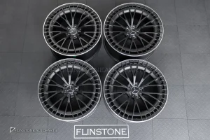 ล้อ Custom forged สำหรับ W253 GLC-Class ทรง CLE53 AMG ขอบ 21 5-112 สีดำด้าน
