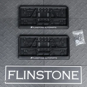 กรอบป้ายทะเบียน แบบสกรีน โลโก้ Flinstone Autopart